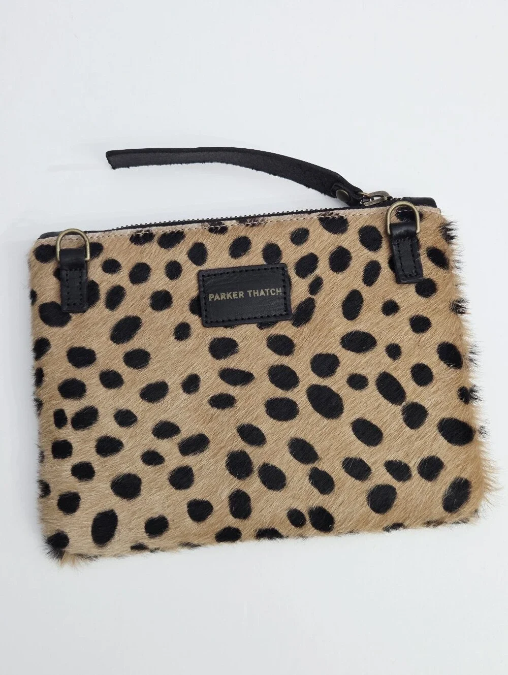 EXCELLENT PARKER THATCH BABY LEE BAG - BEAR HAIRCALF